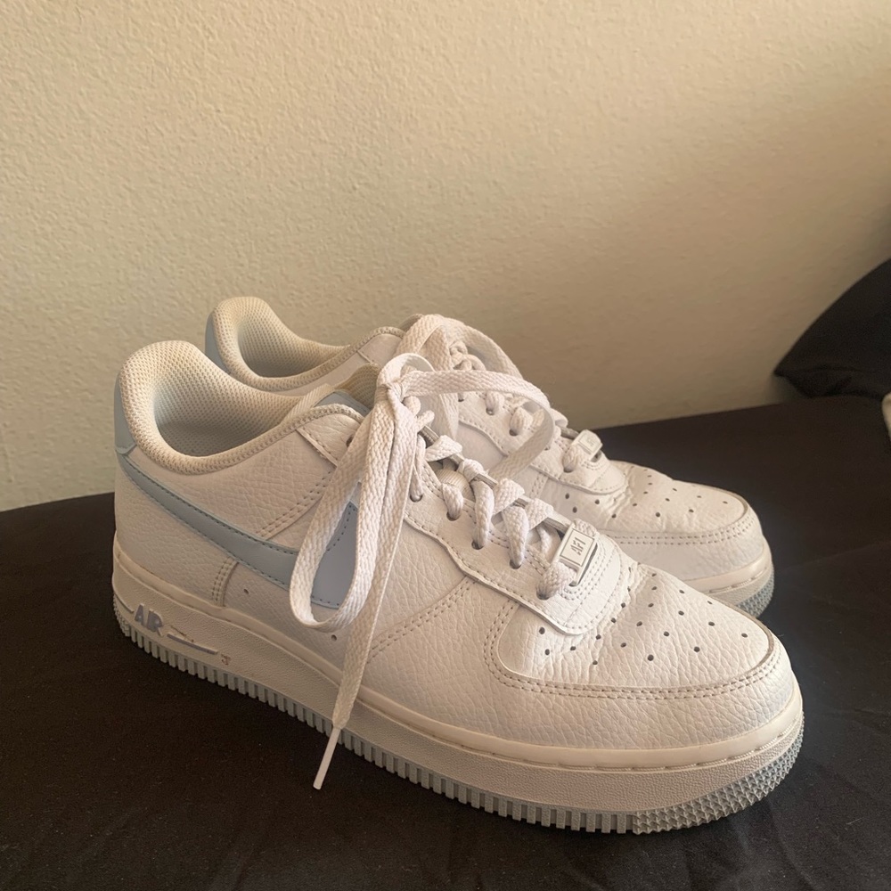 Nike White and Gray Women's Sneakers
